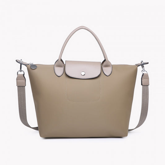 Sac en nylon taupe